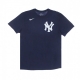 maglietta uomo mlb wordmark tee neyyan MIDNIGHT NAVY