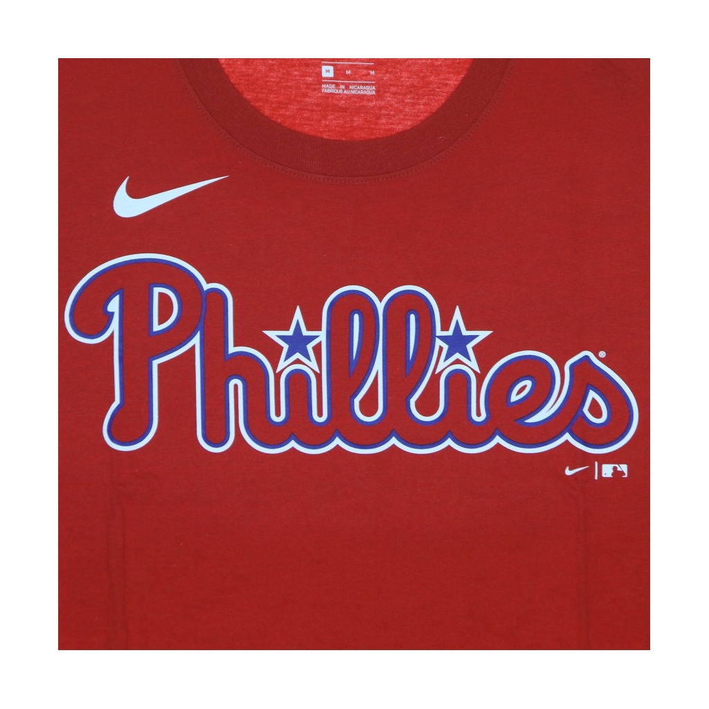 maglietta uomo mlb wordmark tee phiphi SPORT RED