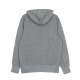 felpa cappuccio uomo mlb logo therma performance pullover hoodie safgia DARK GREY HEATHER