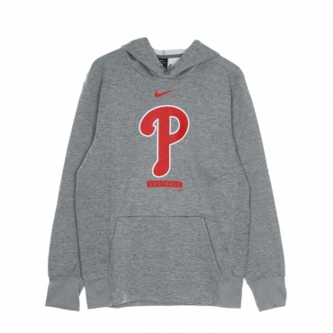 felpa cappuccio uomo mlb logo therma performance pullover hoodie phiphi DARK GREY HEATHER