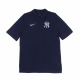 polo manica corta uomo mlb cap logo franchise polo neyyan MIDNIGHT NAVY