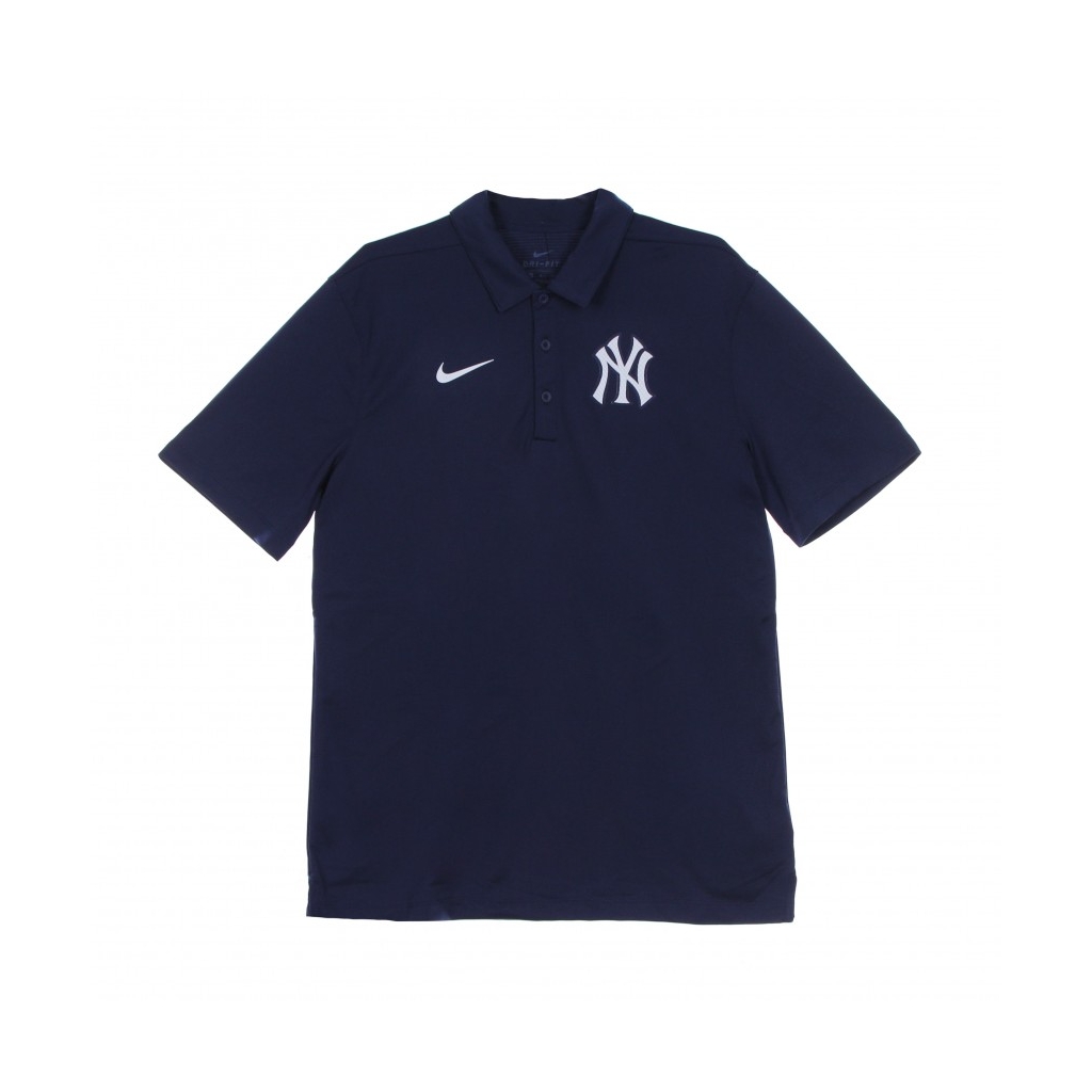 polo manica corta uomo mlb cap logo franchise polo neyyan MIDNIGHT NAVY