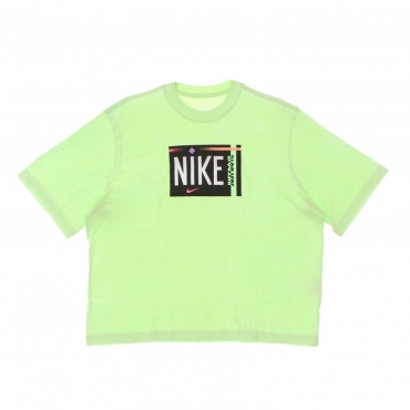 maglietta donna sportswear tee wash GHOST GREEN