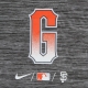 maglietta uomo mlb baseball velocity practice tee city connect safgia GRAPHITE/ORANGE