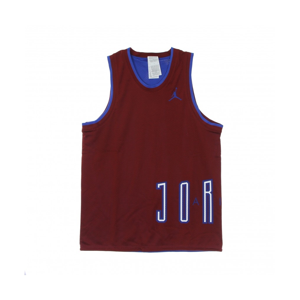 canotta tipo basket uomo jordan sport dna hybrid jersey TEAM RED/GAME ROYAL