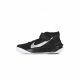 scarpa bassa ragazzo team hustle d 10 flyease gs BLACK/METALLIC SILVER/VOLT/WHITE