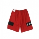 pantaloncino tipo basket uomo jordan dri-fit air mesh gfx short GYM RED/BLACK/WHITE