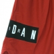 pantaloncino tipo basket uomo jordan dri-fit air mesh gfx short GYM RED/BLACK/WHITE