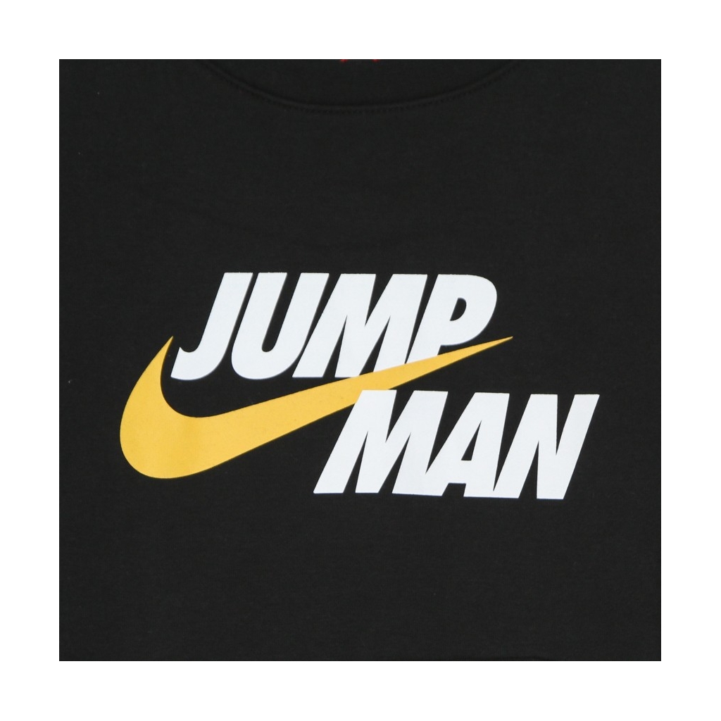 felpa girocollo ragazzo jumpman by nike crewneck BLACK