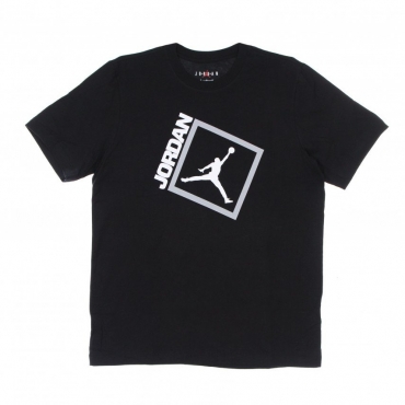 maglietta uomo jumpman box short-sleeve tee crew BLACK/WHITE