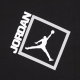 maglietta uomo jumpman box short-sleeve tee crew BLACK/WHITE