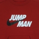 felpa girocollo bambino jumpman by nike crew GYM RED