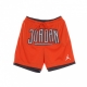 pantaloncino tipo basket uomo jordan sport dna hybrid short ORANGE/IRON GREY