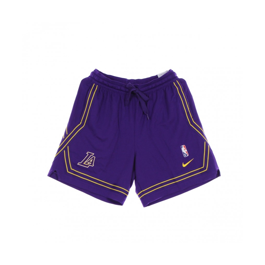 pantaloncino tipo basket donna nba short crossover courtside 75 loslak FIELD PURPLE/AMARILLO