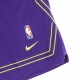 pantaloncino tipo basket donna nba short crossover courtside 75 loslak FIELD PURPLE/AMARILLO