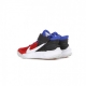 scarpa bassa bambino team hustle d 10 flyease ps OFF NOIR/WHITE/UNIVERSITY RED/GAME ROYAL