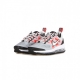 scarpa bassa uomo air max genome PURE PLATINUM/WHITE/BRIGHT CRIMSON/BLACK