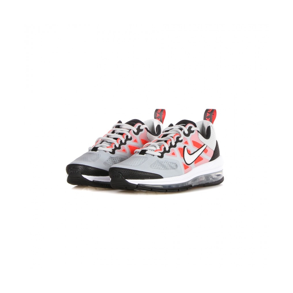 scarpa bassa uomo air max genome PURE PLATINUM/WHITE/BRIGHT CRIMSON/BLACK