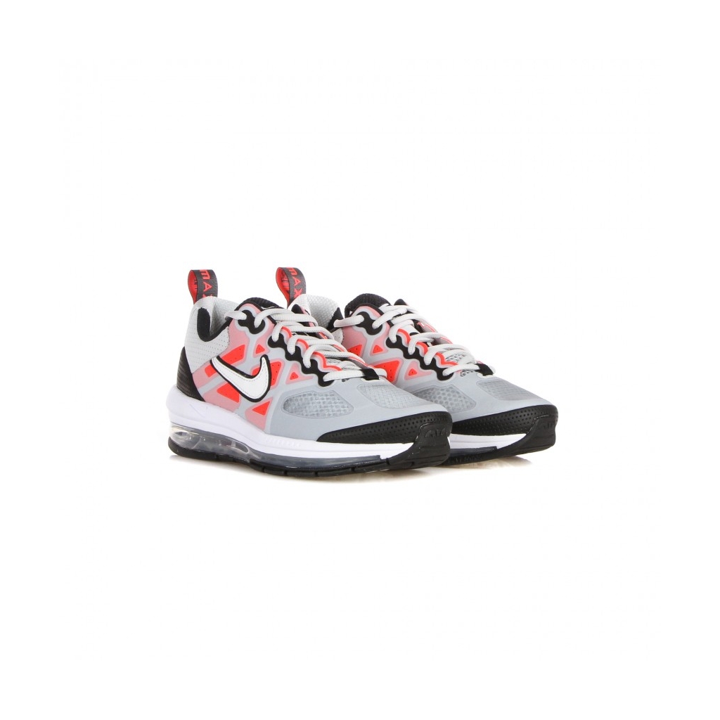 scarpa bassa uomo air max genome PURE PLATINUM/WHITE/BRIGHT CRIMSON/BLACK