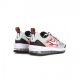 scarpa bassa uomo air max genome PURE PLATINUM/WHITE/BRIGHT CRIMSON/BLACK