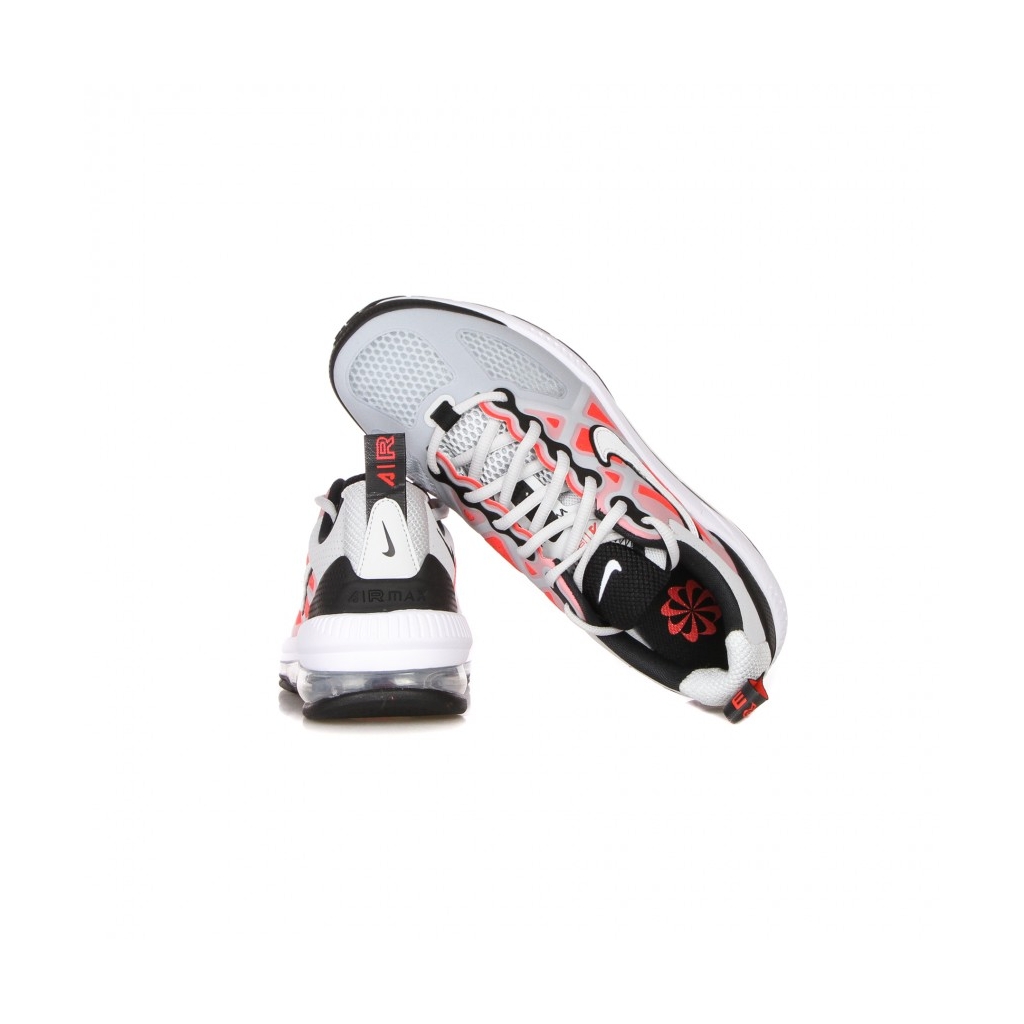 scarpa bassa uomo air max genome PURE PLATINUM/WHITE/BRIGHT CRIMSON/BLACK