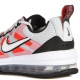 scarpa bassa uomo air max genome PURE PLATINUM/WHITE/BRIGHT CRIMSON/BLACK