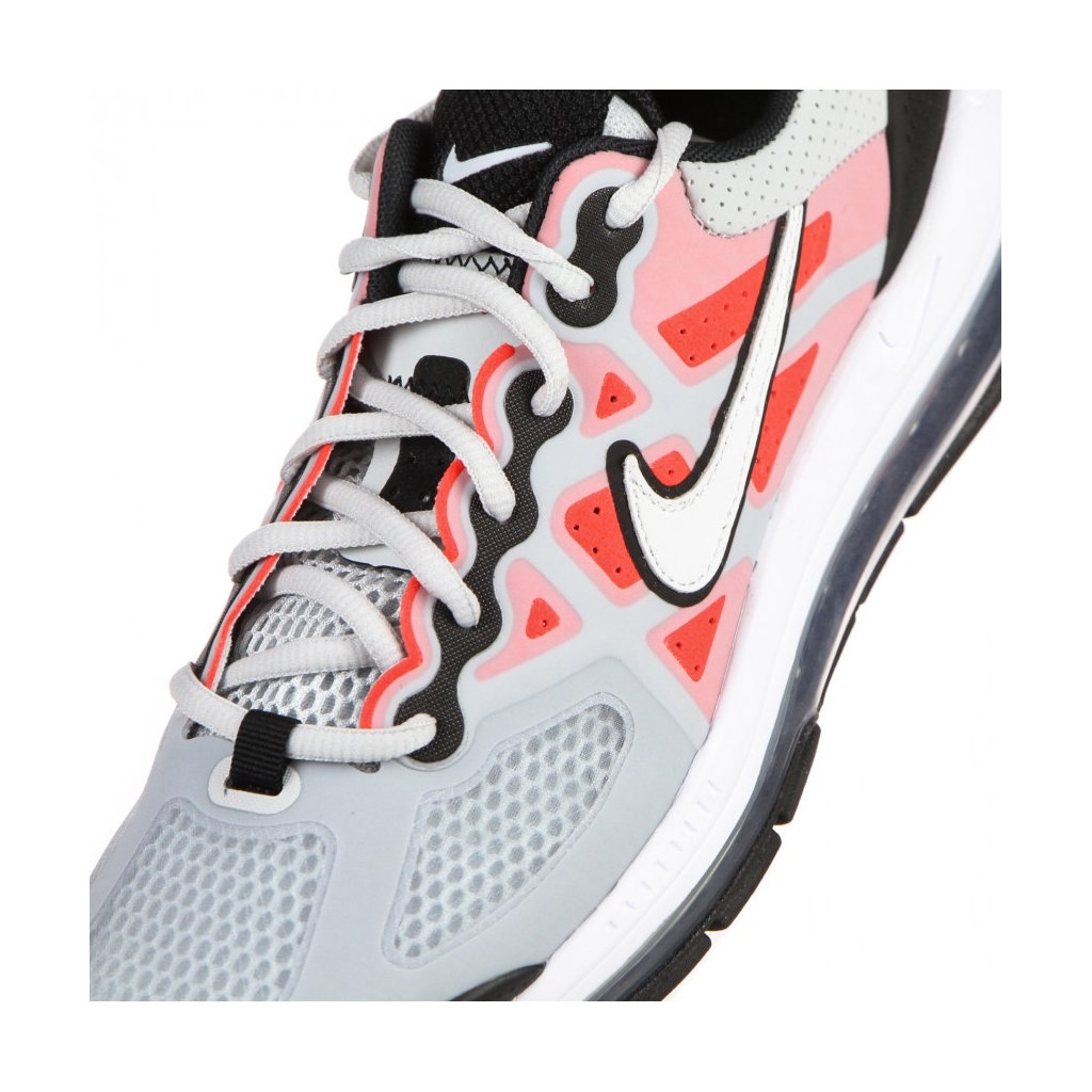 scarpa bassa uomo air max genome PURE PLATINUM/WHITE/BRIGHT CRIMSON/BLACK