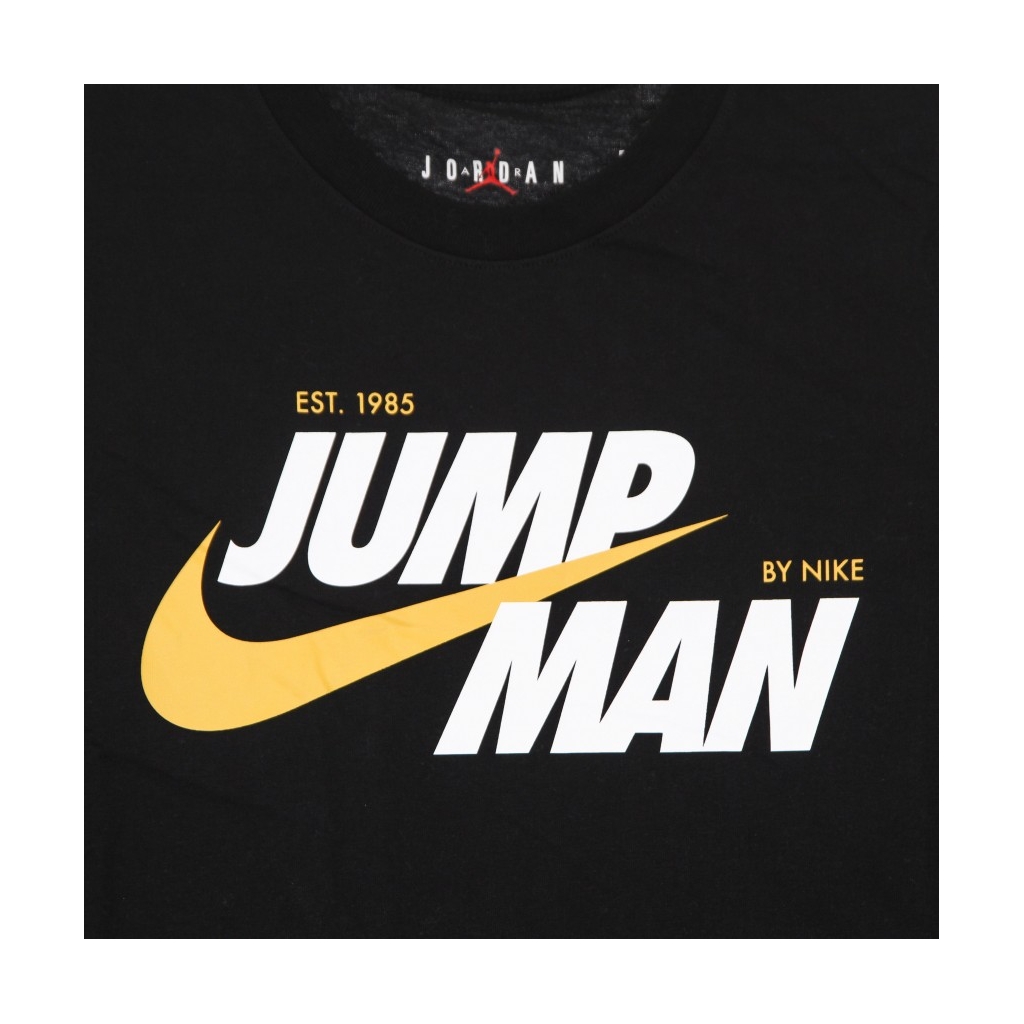 maglietta uomo jumpman gfx crew BLACK