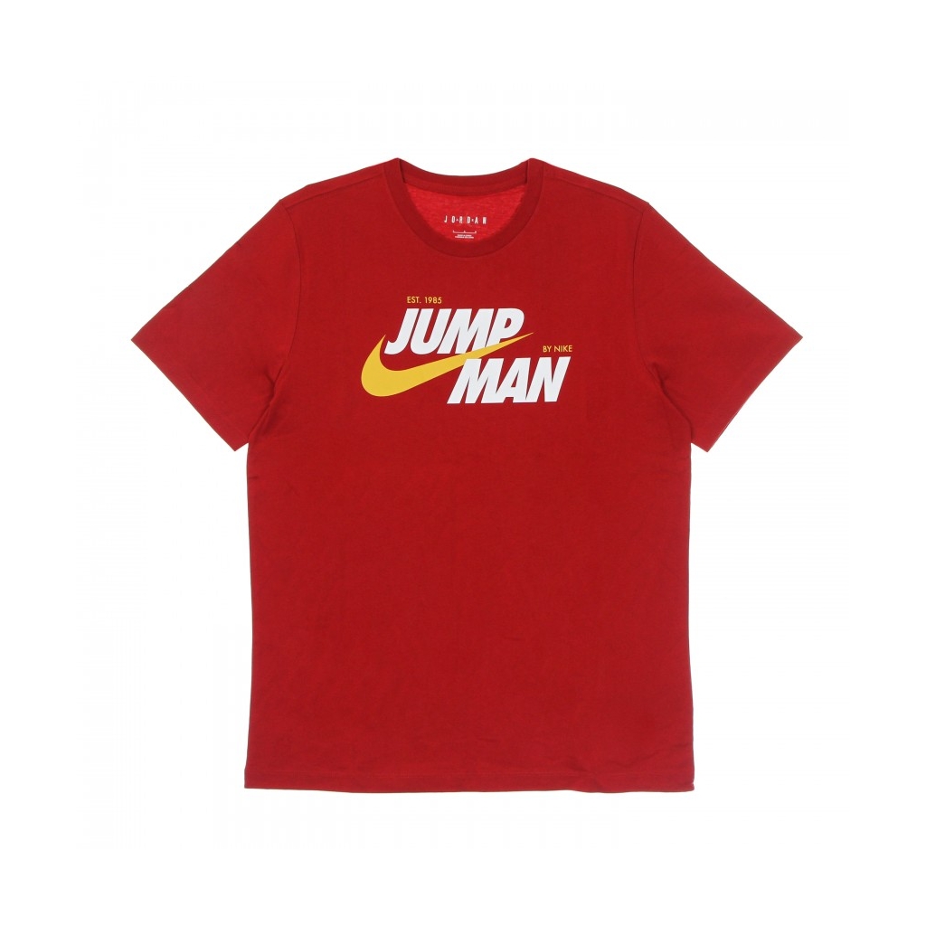 maglietta uomo jumpman gfx crew GYM RED