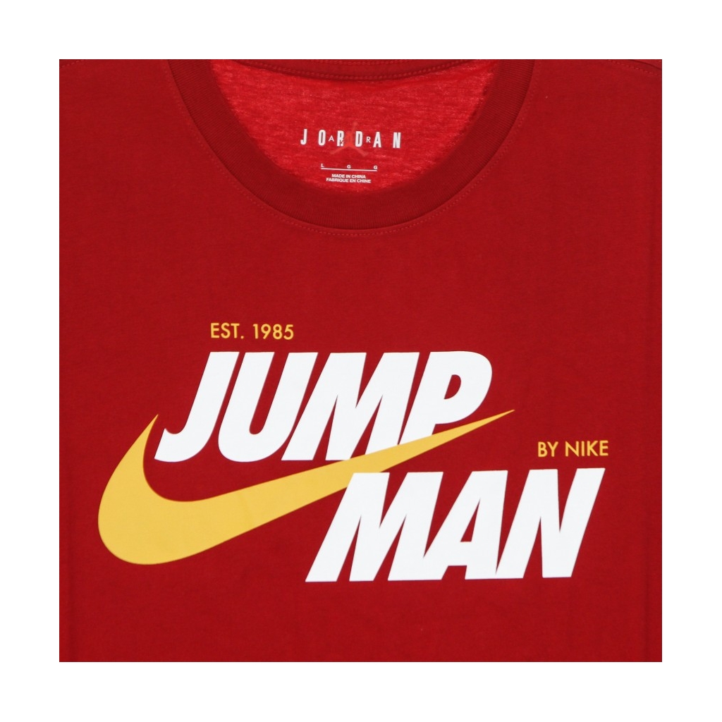 maglietta uomo jumpman gfx crew GYM RED