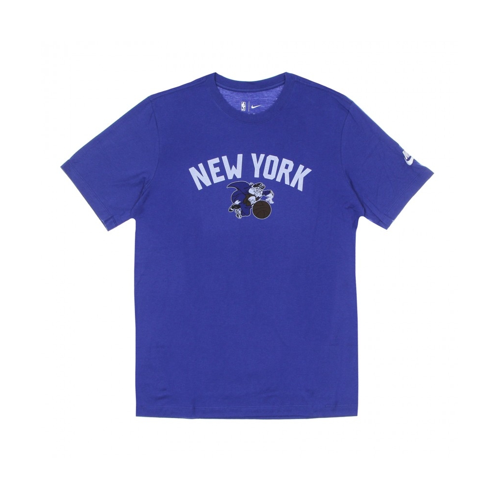 maglietta uomo nba essential year zero logo tee neykni RUSH BLUE