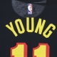 maglietta uomo nba essential statement tee no 11 trae young atlhaw BLACK