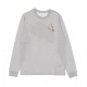 maglietta manica lunga uomo jumpman l/s tee GREY FOG/CHILE RED