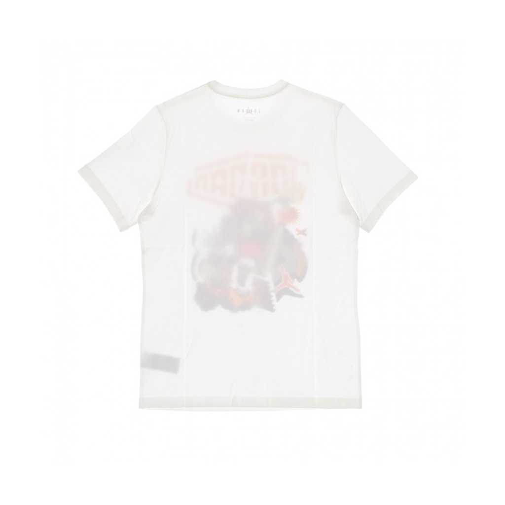 maglietta uomo sport dna gfx crew WHITE/POLLEN/CHILE RED