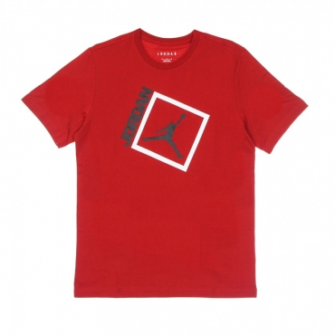 maglietta uomo jumpman box short-sleeve tee crew GYM RED/BLACK