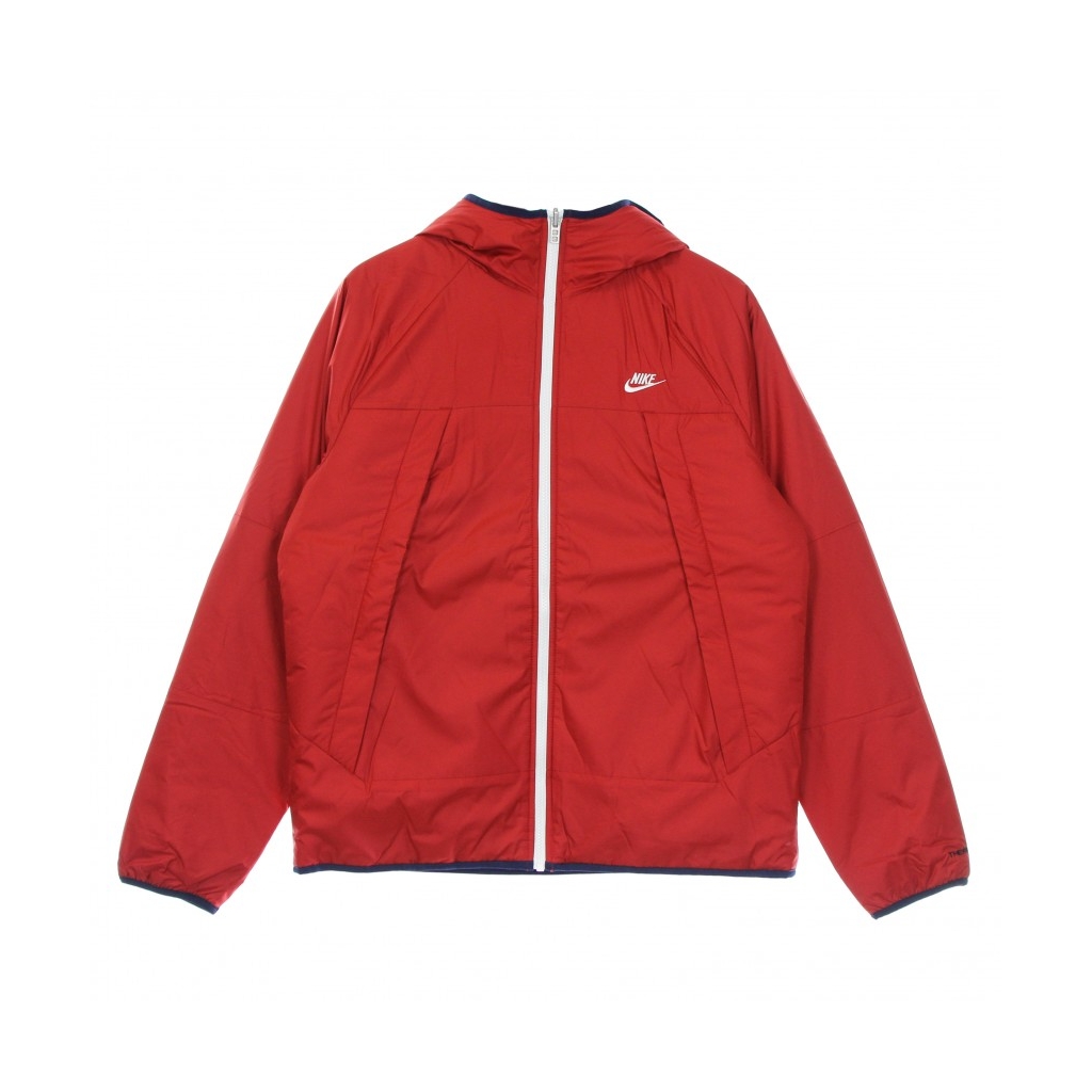 piumino uomo therma fit legacy reversible hooded jacket GYM RED/MIDNIGHT NAVY/SAIL