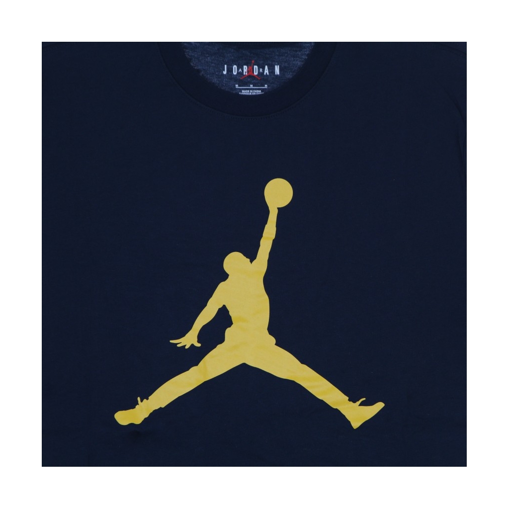 maglietta uomo jumpman crew ARMORY NAVY/POLLEN