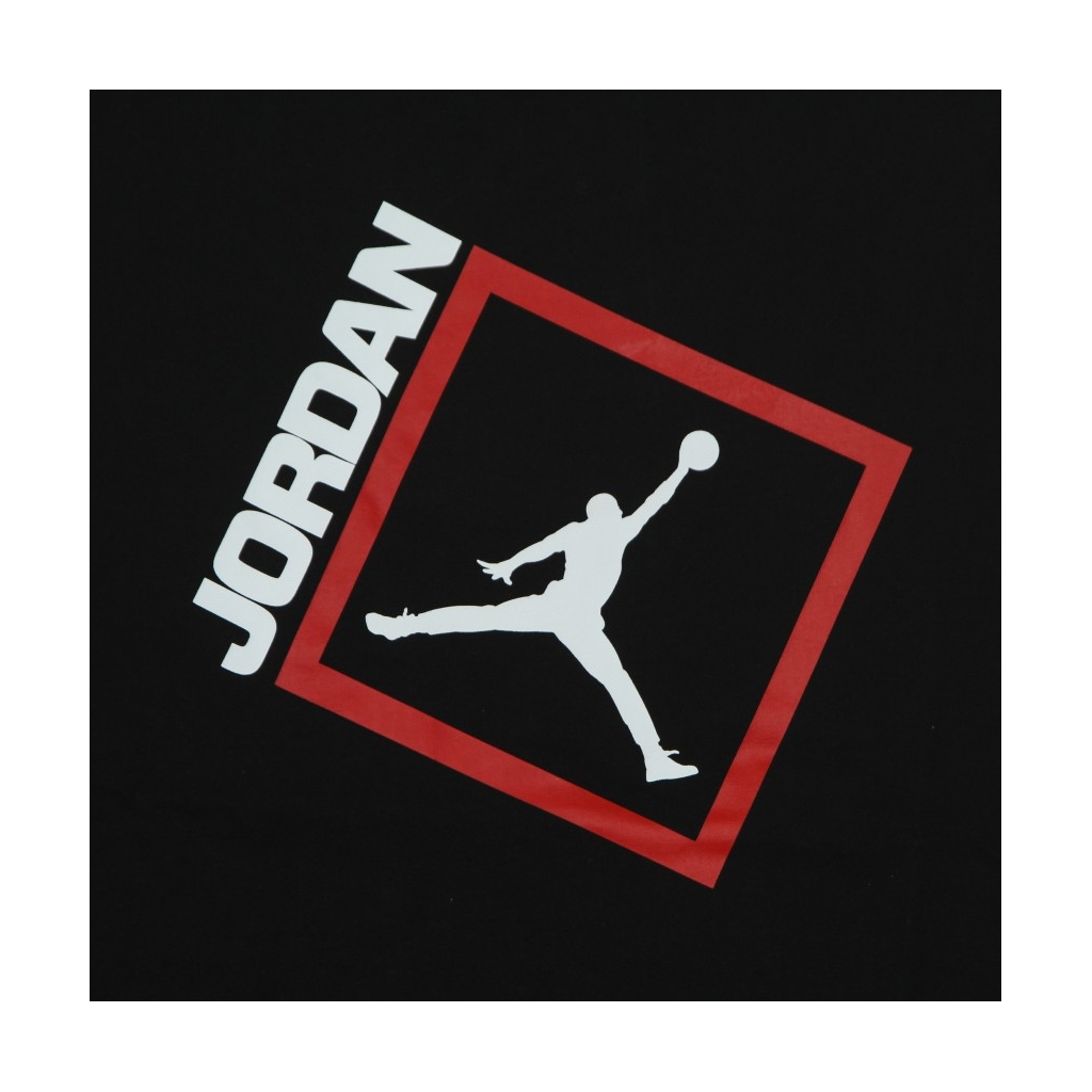 maglietta uomo jumpman box short-sleeve tee crew BLACK