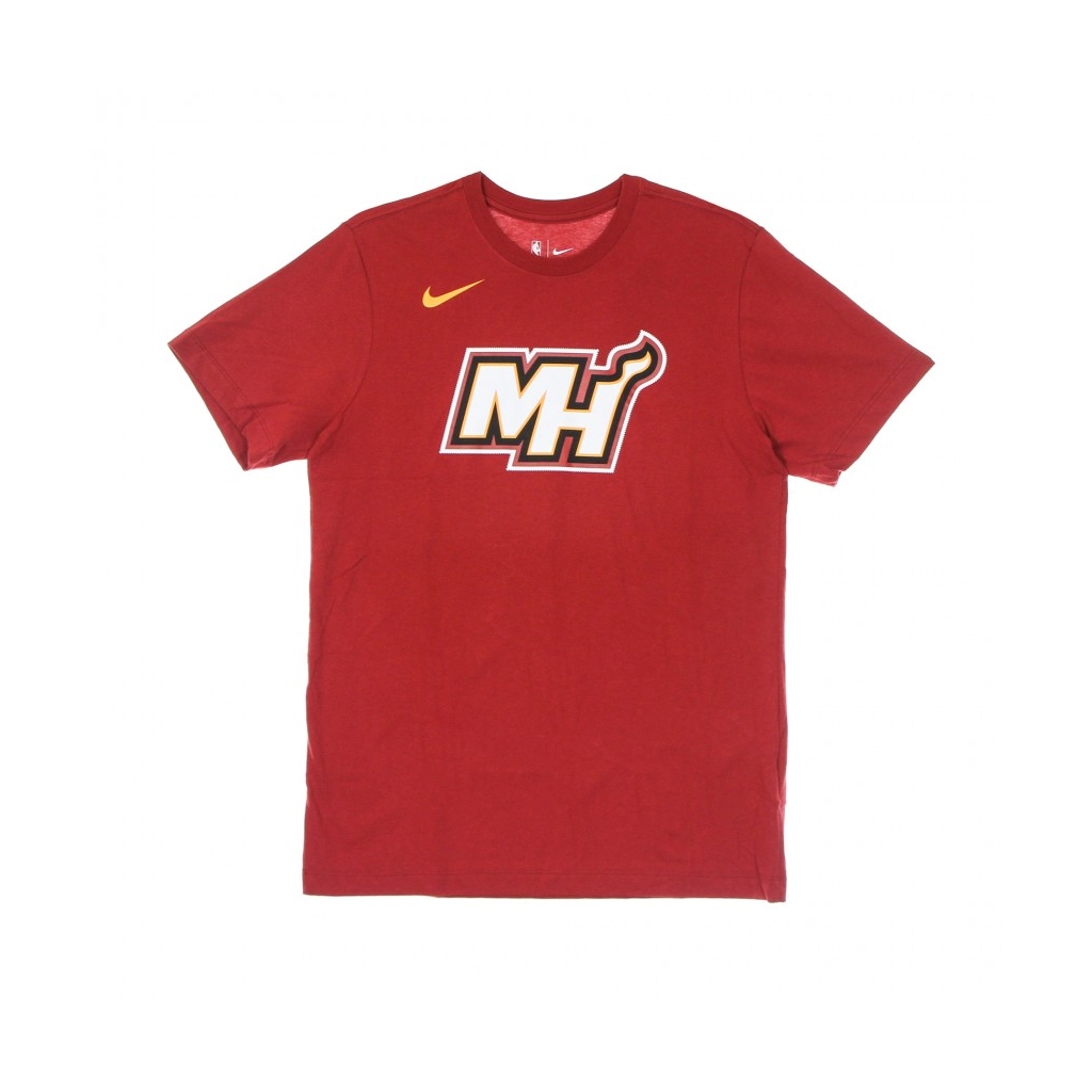 maglietta uomo nba dri fit essential logo tee miahea TOUGH RED