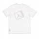 maglietta uomo jumpman box short-sleeve tee crew WHITE/BLACK