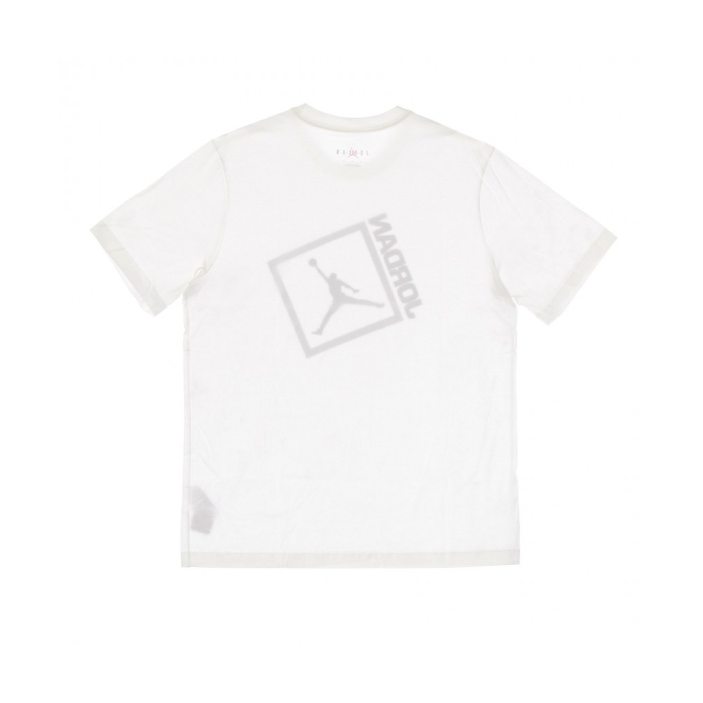 maglietta uomo jumpman box short-sleeve tee crew WHITE/BLACK