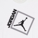 maglietta uomo jumpman box short-sleeve tee crew WHITE/BLACK