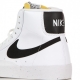 scarpa alta donna w blazer mid 77 next nature WHITE/BLACK