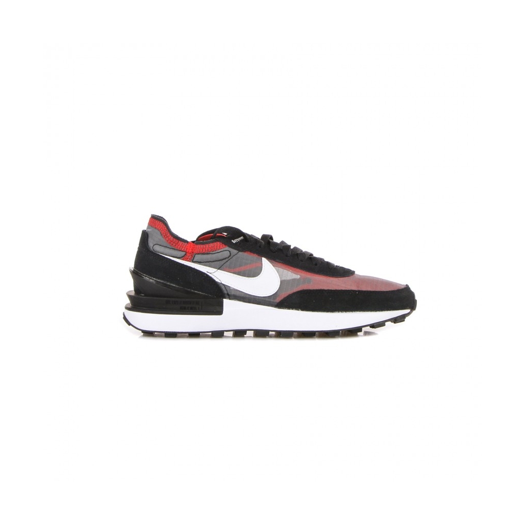 scarpa bassa uomo waffle one BLACK/WHITE/SPORT RED