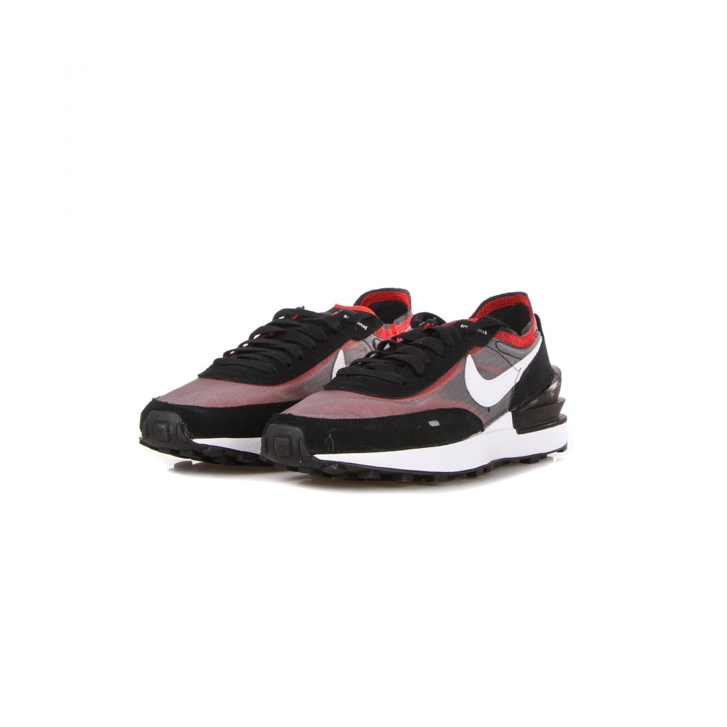 scarpa bassa uomo waffle one BLACK/WHITE/SPORT RED