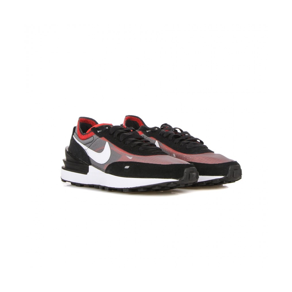 scarpa bassa uomo waffle one BLACK/WHITE/SPORT RED