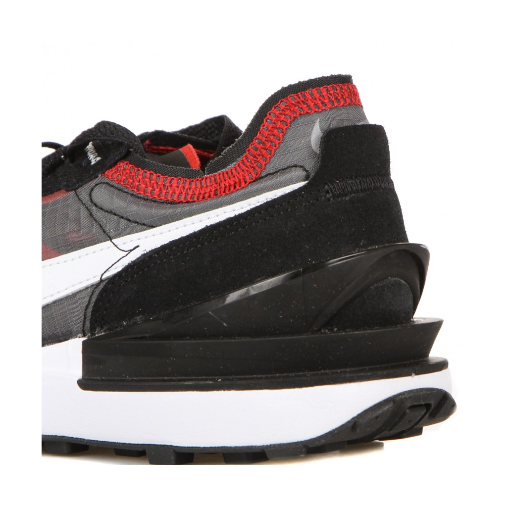 scarpa bassa uomo waffle one BLACK/WHITE/SPORT RED