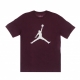 maglietta uomo jumpman crew BORDEAUX/WHITE