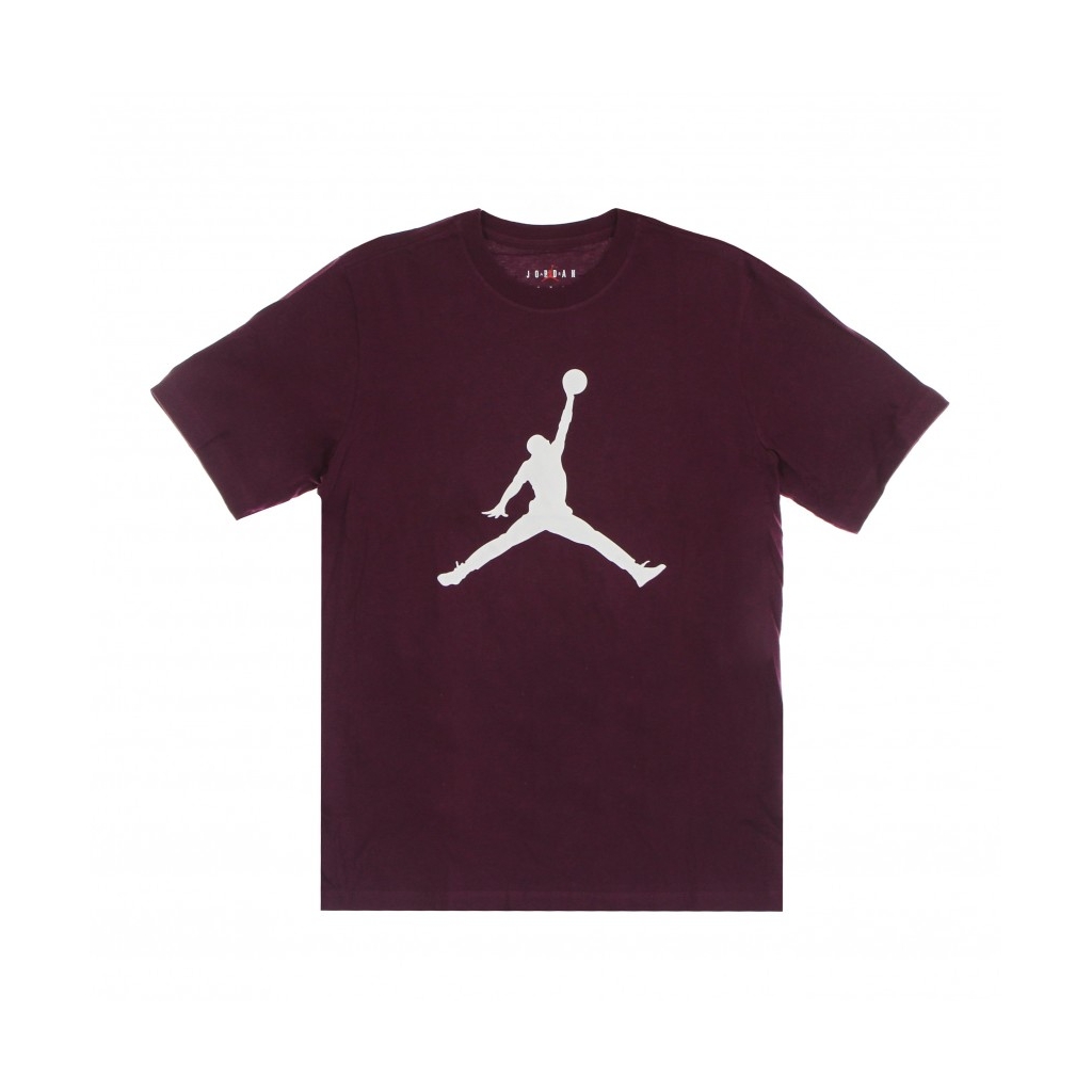 maglietta uomo jumpman crew BORDEAUX/WHITE