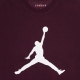 maglietta uomo jumpman crew BORDEAUX/WHITE